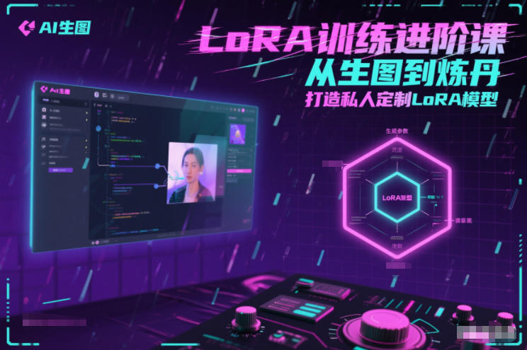 LoRA训练进阶课，从生图到炼丹，打造私人定制LoRA模型-小目标云网创